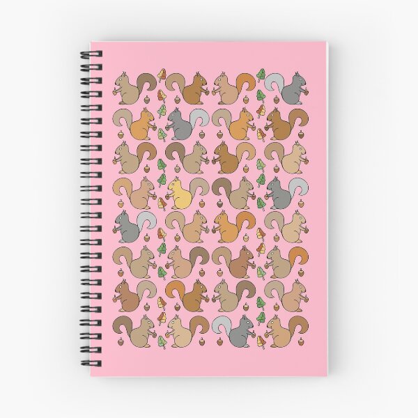 Item preview, Adorable Squirrel Pattern (pink) designed and sold by Davey's Designs.