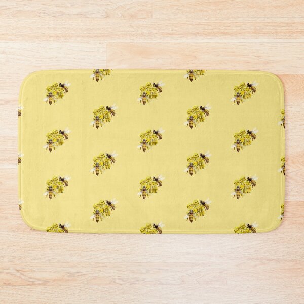 Item preview, Support Your Local Bee Hive! (On Lt. Yellow) designed and sold by PawsitiveMum.