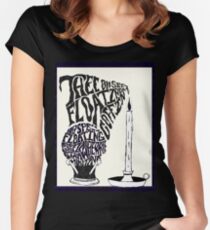 Thee oh Sees-floating coffin poster! Women's Fitted Scoop T-Shirt