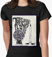 Thee oh Sees-floating coffin poster! Women's Fitted T-Shirt