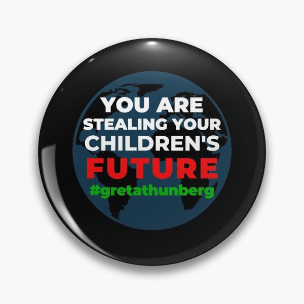 Item preview, Children Future Greta Thunberg Earth Shirt Save Our Planet Climate Change Shirt SOS Help Climate Strike Shirt Nature Future Natural Environment Cute Funny Gift Idea designed and sold by EpsilonEridani.