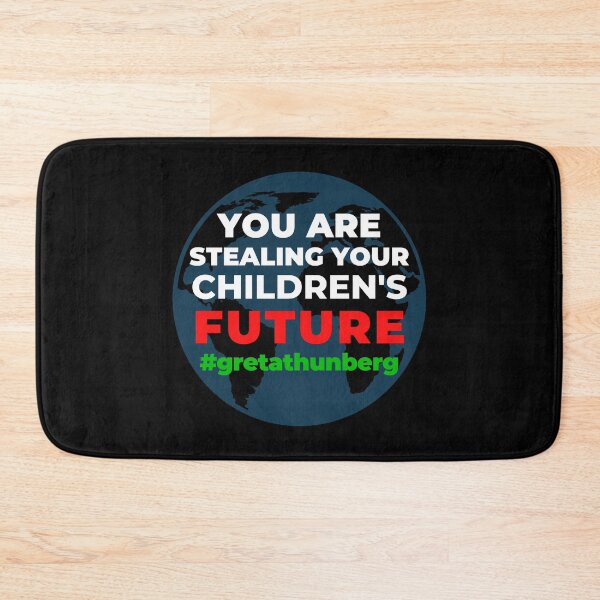 Item preview, Children Future Greta Thunberg Earth Shirt Save Our Planet Climate Change Shirt SOS Help Climate Strike Shirt Nature Future Natural Environment Cute Funny Gift Idea designed and sold by EpsilonEridani.
