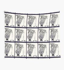 Thee oh Sees-floating coffin poster! Wall Tapestry
