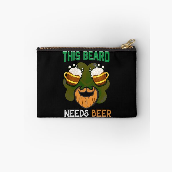 Item preview, This Beard Needs Beer - St. Patrick's Day designed and sold by K-icon.