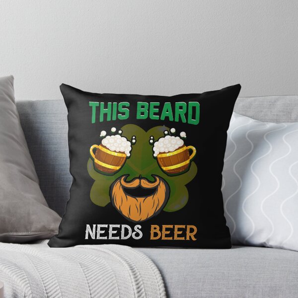 Item preview, This Beard Needs Beer - St. Patrick's Day designed and sold by K-icon.