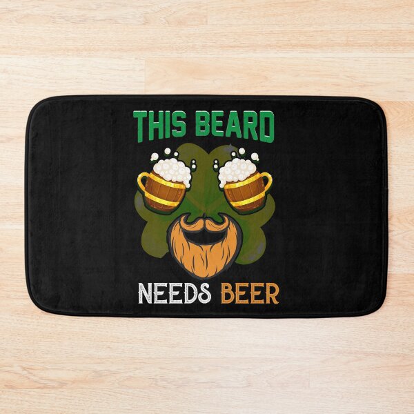 Item preview, This Beard Needs Beer - St. Patrick's Day designed and sold by K-icon.