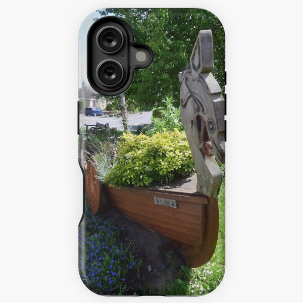 Stamford Bridge - Viking Longboat Planter "Ormen" iPhone Tough Case