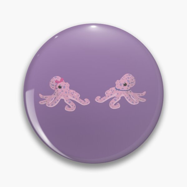 Item preview, Cute Stuffed Toy Octopus Couple designed and sold by RobsArtThings.