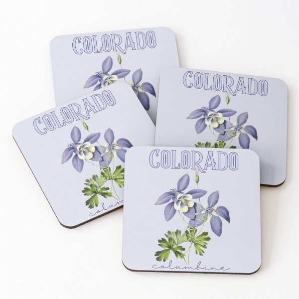 Item preview,  Colorado state flower Columbine  designed and sold by Nyanko-Sempai.