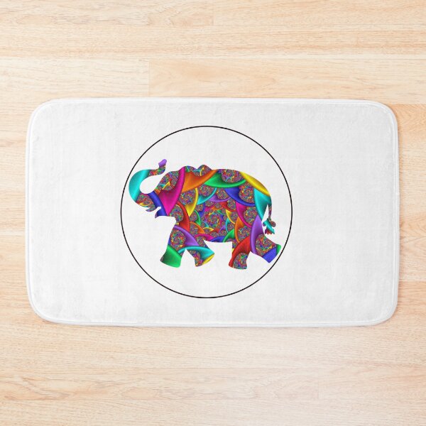 Item preview, Colorful  animated elephant  design designed and sold by Moussa  Sussi.