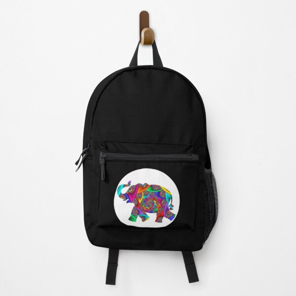 Item preview, Colorful animated elephant design designed and sold by Moussa Sussi.