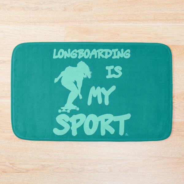 Artikelvorschau, Longboarding is My Sport für alle Longboard Freunde der Slogan mit dem Girl entworfen und verkauft von -JBell-.