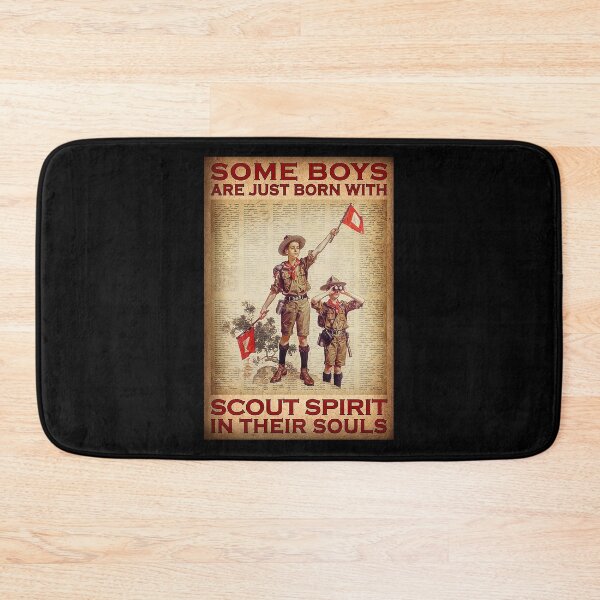 Item preview, Some boys are just born with scout spirit in their souls designed and sold by Cooper73.