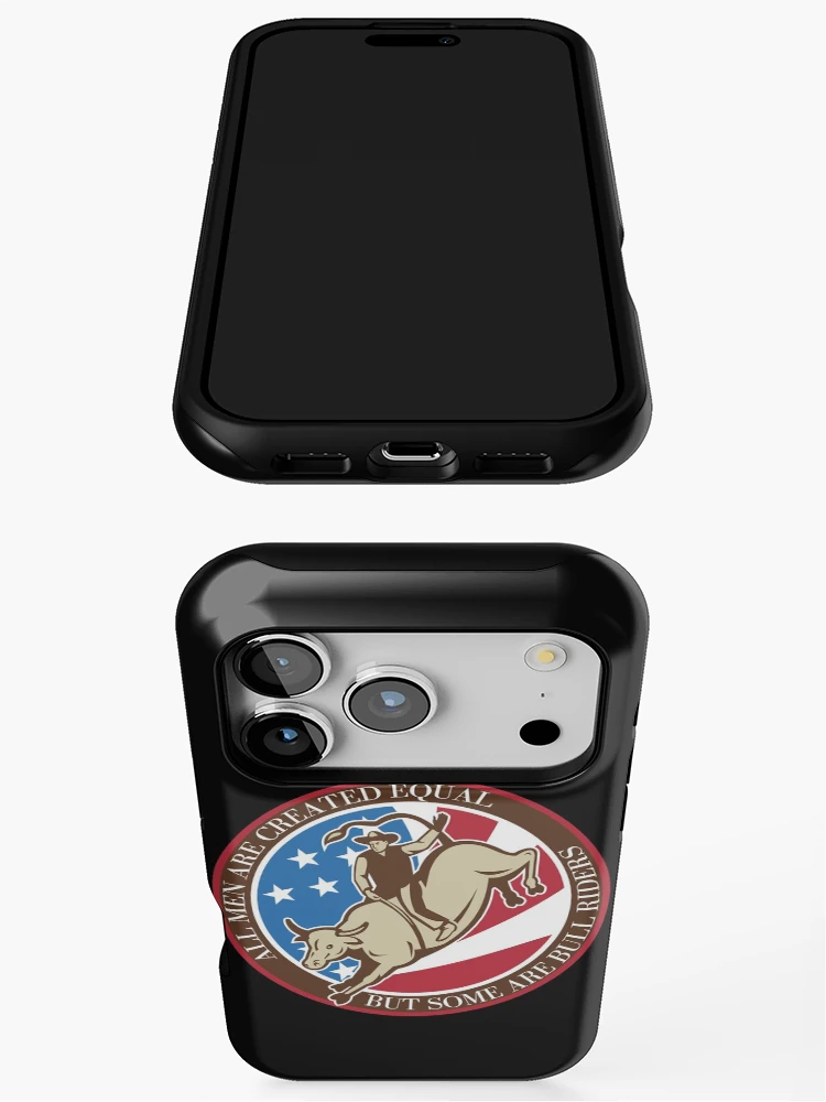 Thumbnail 3 of 4, iPhone Case, Bull Rider - Rodeo designed and sold by laiwole.