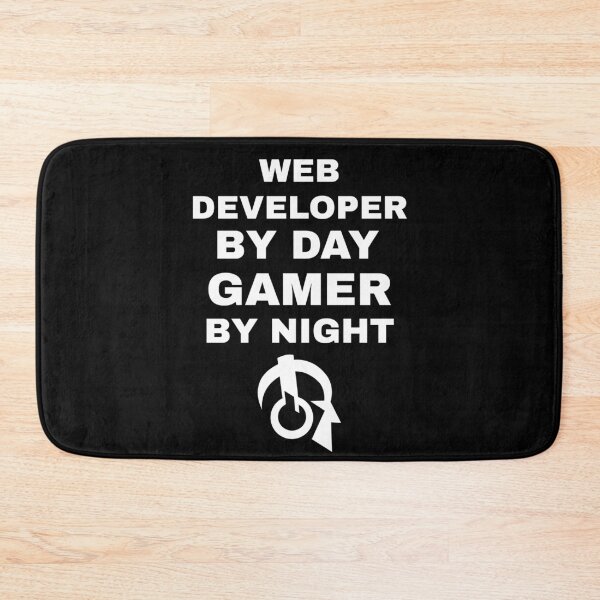 Artikelvorschau, Webentwickler bei Tag Spieler bei Nacht entworfen und verkauft von Superhero Gear.