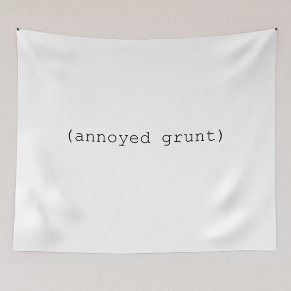 Item preview, Annoyed Grunt designed and sold by Mercury's Space.