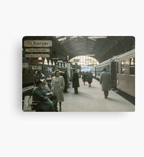 Copenhagen Railway Station 19610415 0109 Metal Print