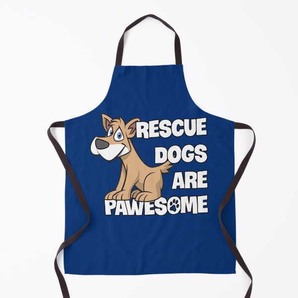 Item preview, Rescue Dogs Are Pawesome! Cute Blue-Eyed Dog designed and sold by Happy Puppy Print On Demand.