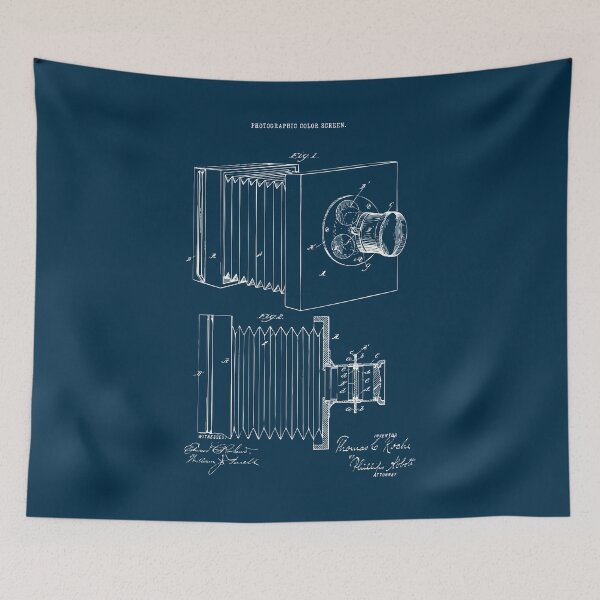 Item preview, Vintage Large Format Patent blueprint design designed and sold by BRU Design.