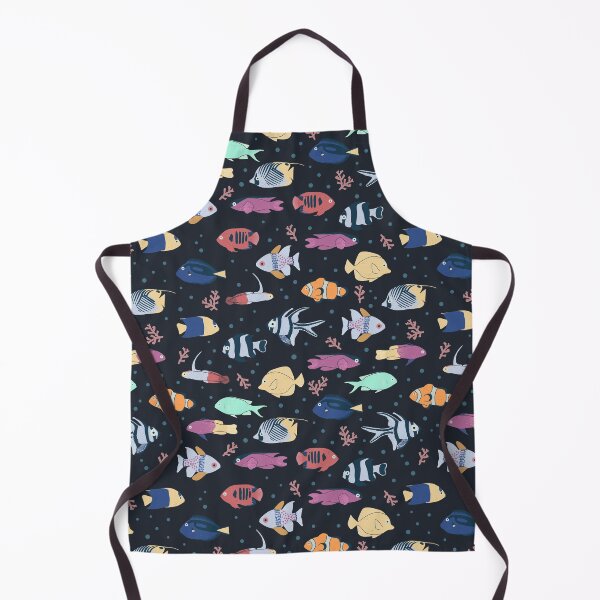 Item preview, Coral Reef Tropical Fish In Saltwater Aquariums Fish Tank Sticker Pack and Pattern designed and sold by JokeGysen.
