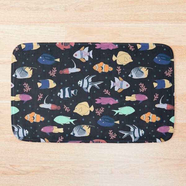 Item preview, Coral Reef Tropical Fish In Saltwater Aquariums Fish Tank Sticker Pack and Pattern designed and sold by JokeGysen.