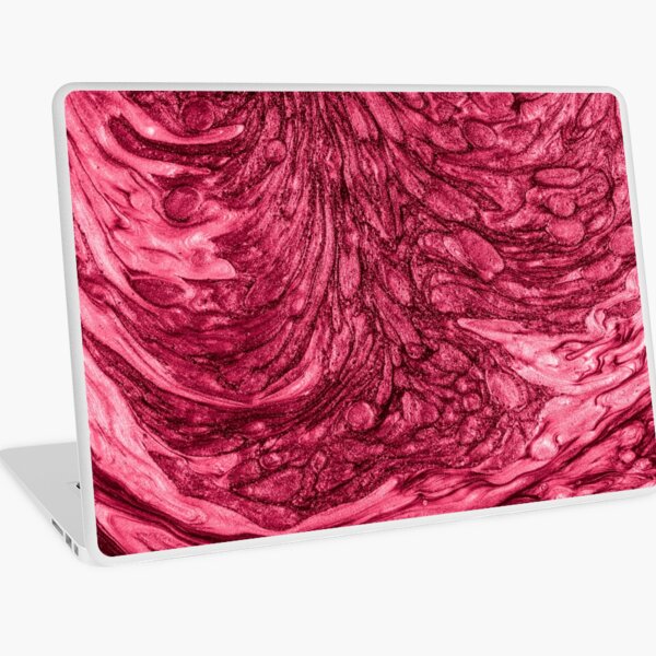 glamour 007 flüssige rote Farben Laptop Folie