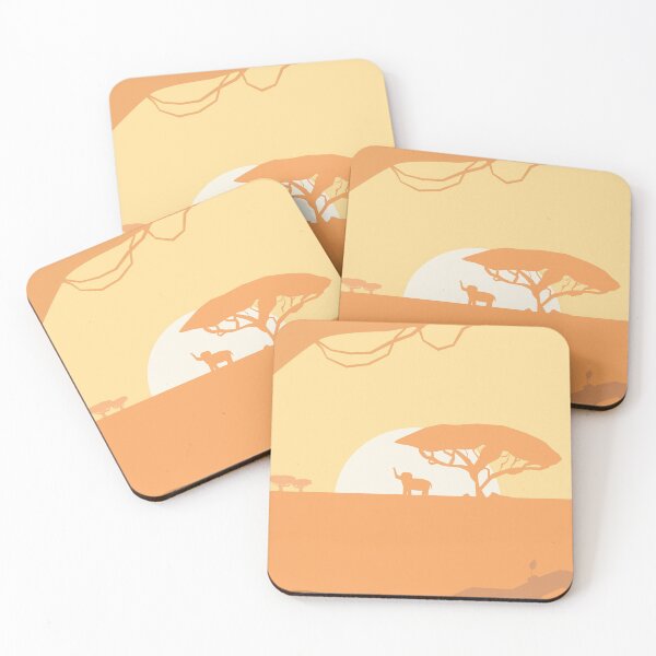Item preview, Sunrise Elephant Scene designed and sold by RobsArtThings.