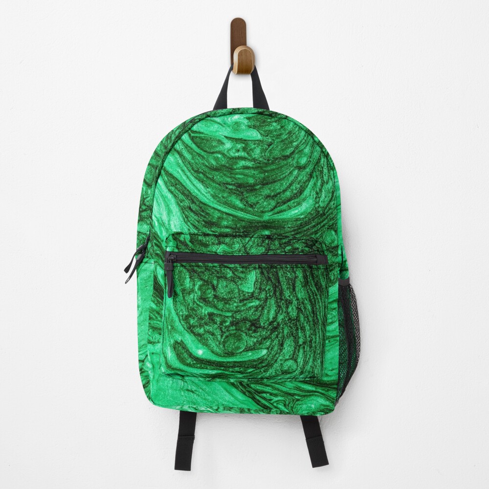 glamour 007 flüssige grüne Farben Rucksack