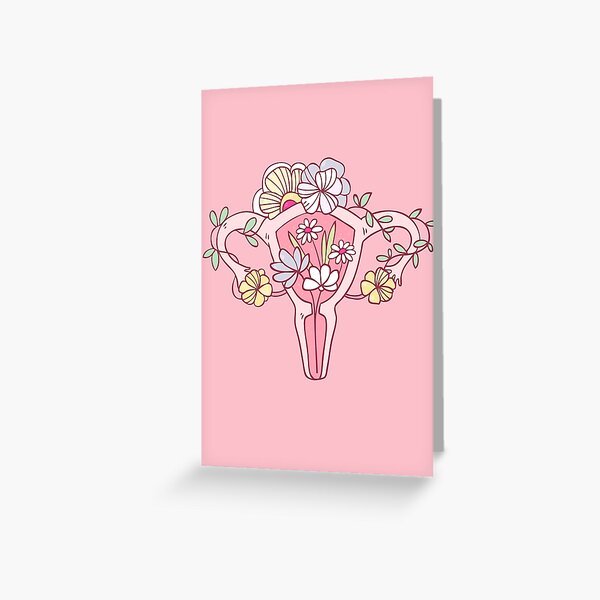 Item preview, Floral Woman Uterus designed and sold by Olya Yatsenko.