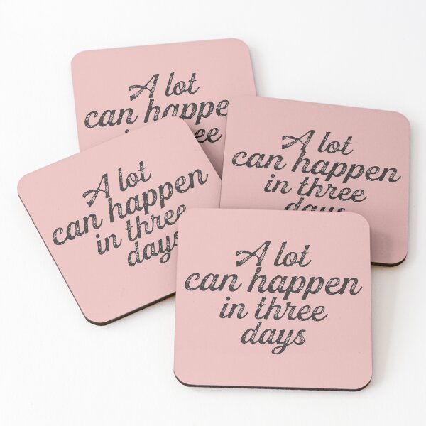 Item preview, A Lot Can Happen In Just 3 Days Faith Christian Quote Cute Letters designed and sold by alenaz.