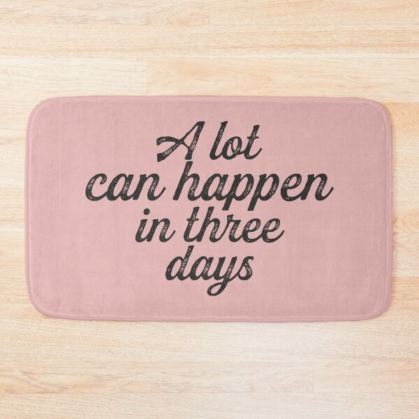 Item preview, A Lot Can Happen In Just 3 Days Faith Christian Quote Cute Letters designed and sold by alenaz.