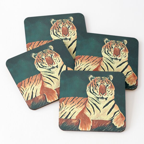 Item preview, Tiger Laying on a log - Dreams  designed and sold by farbey.