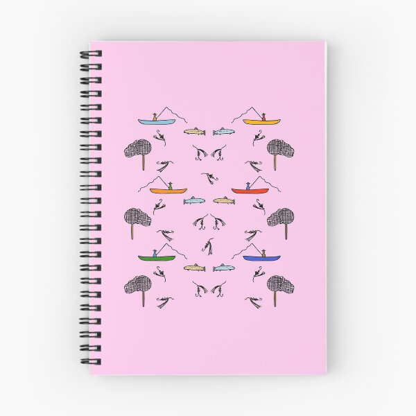 Item preview, Colorful Fly Fishing Pattern (pink) designed and sold by Davey's Designs.