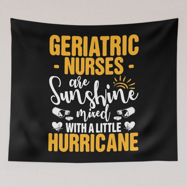 Item preview, Geriatric Nurse Old People's Nurse Gerontology designed and sold by Krautshirts.