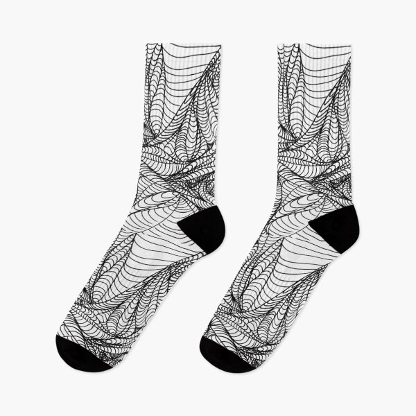 Item preview, weird black and white pattern designed and sold by infjayn : JJK, AOT and Genshin Impact.