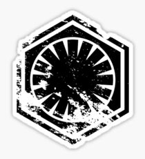 First Order - Black Sticker