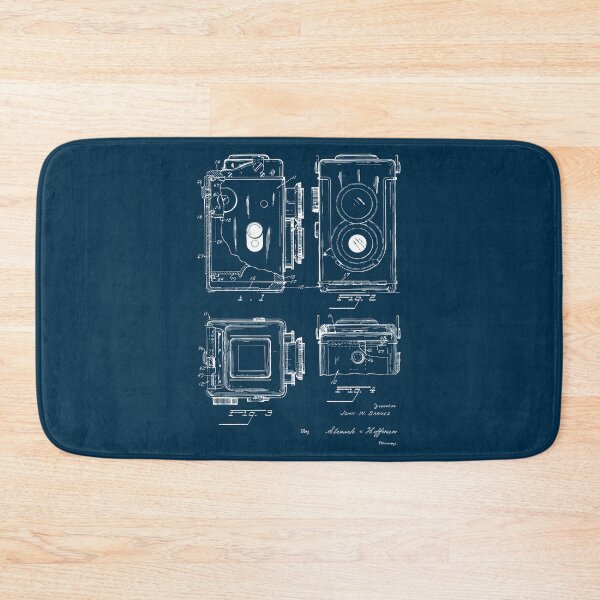 Item preview, Vintage TLR Patent blueprint design designed and sold by BRU Design.