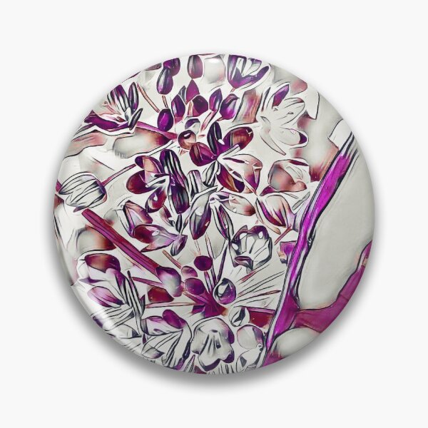 Item preview, Floralburst Carmine designed and sold by Capuletdesigns.