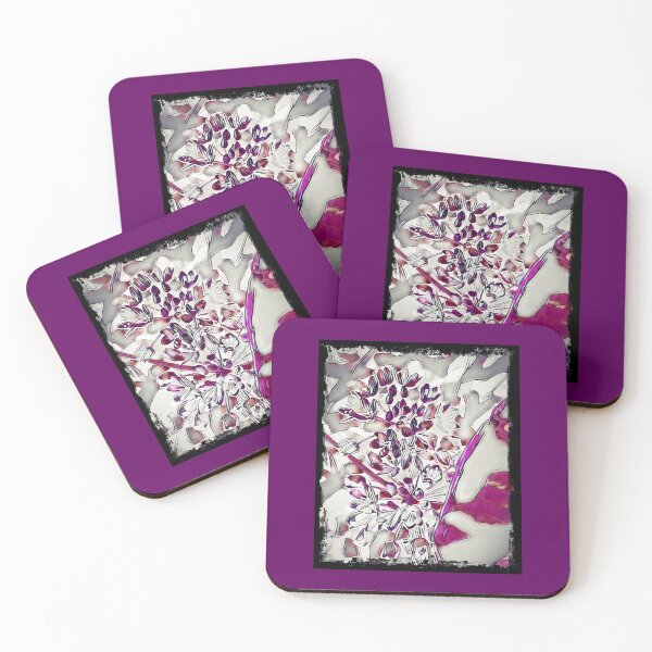 Item preview, Floralburst Carmine designed and sold by Capuletdesigns.