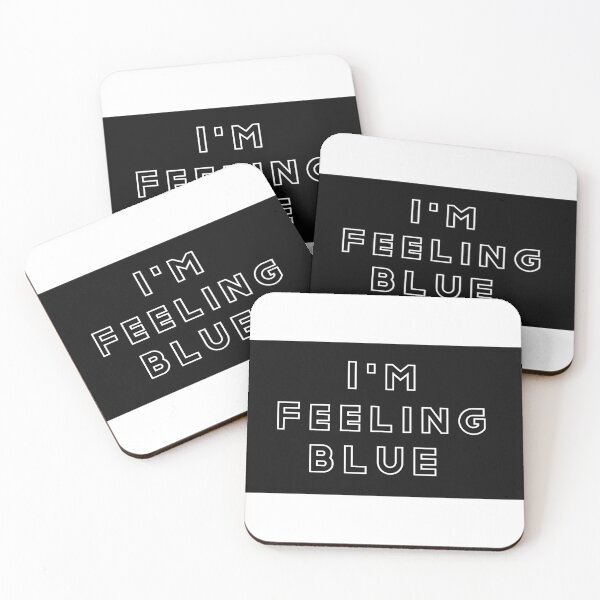 Item preview, I am feeling blue  designed and sold by RehabMohamad.