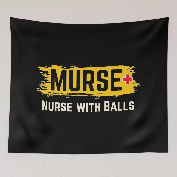 Item preview, Murse Nurse With Balls designed and sold by DocTeen.