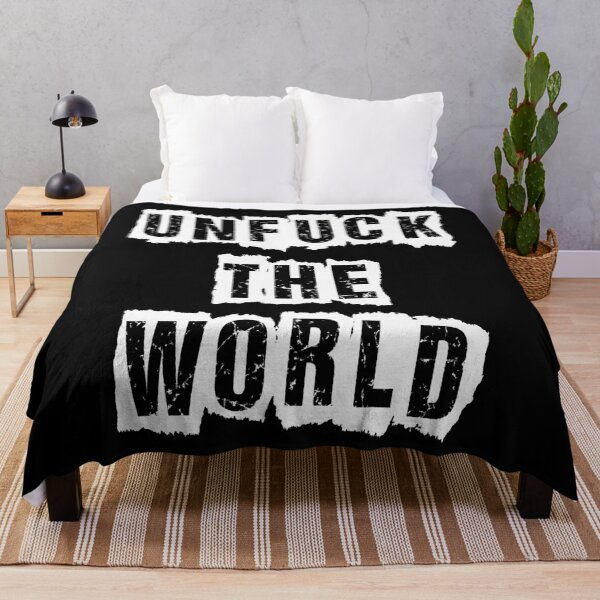 Item preview, UNFUCK THE WORLD! designed and sold by mehdi-bianco.