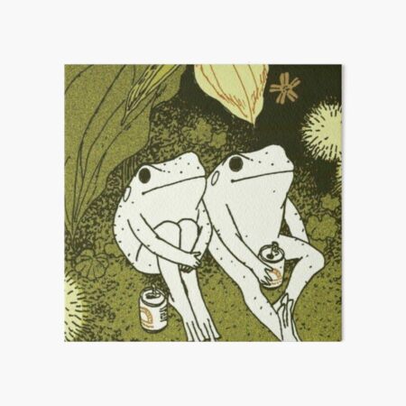 Artikel-Vorschau von Frogs sitting and drinking soda , designt und verkauft von Inaslind.