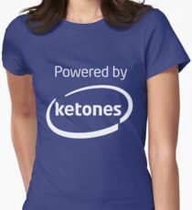 Powered By Ketones Women's Fitted T-Shirt