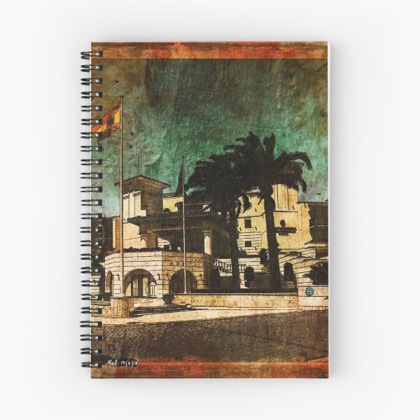 Item preview, Hotel in Spain. Grunge Art. designed and sold by melbeasleyarts.