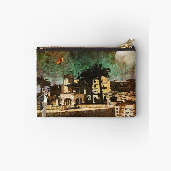 Item preview, Hotel in Spain. Grunge Art. designed and sold by melbeasleyarts.