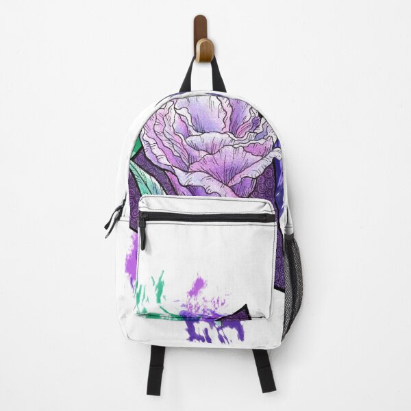 Item preview, Prairie Gentian Triangle Splash designed and sold by Art by Sylph.