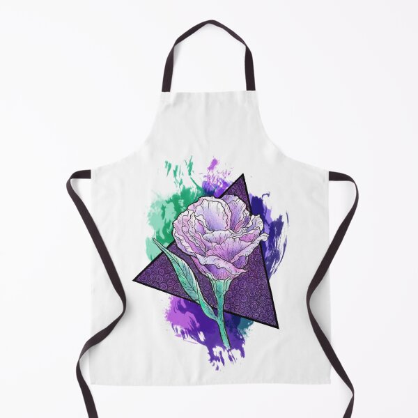 Item preview, Prairie Gentian Triangle Splash designed and sold by Art by Sylph.