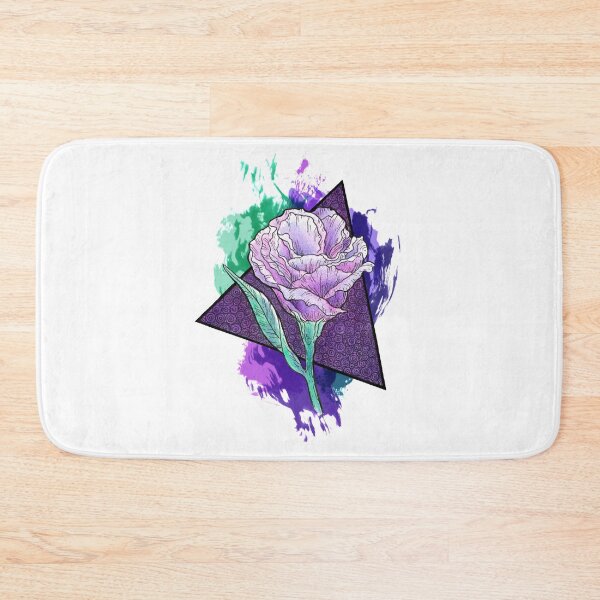 Item preview, Prairie Gentian Triangle Splash designed and sold by Art by Sylph.