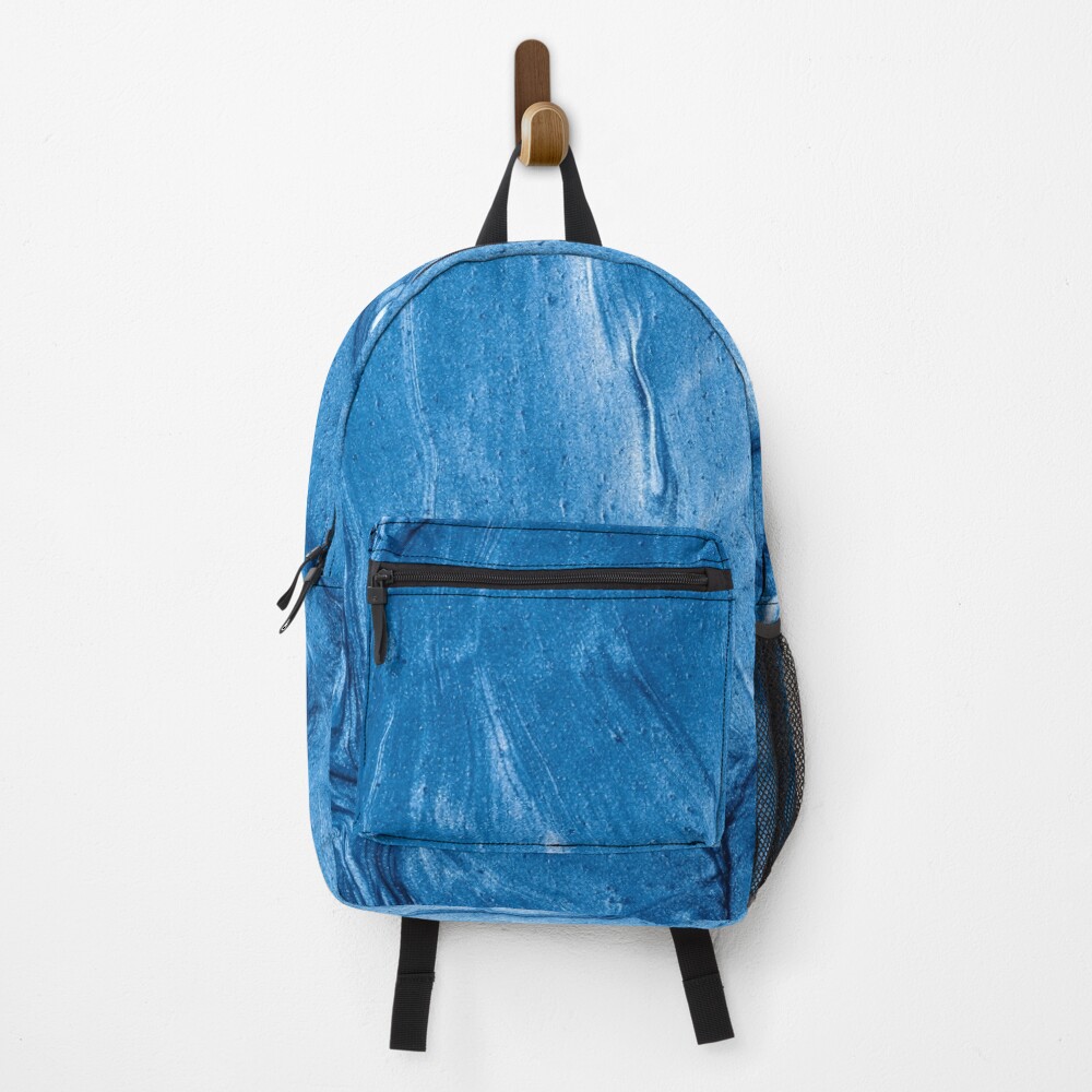 glamour 006 flüssige blaue Farben Rucksack